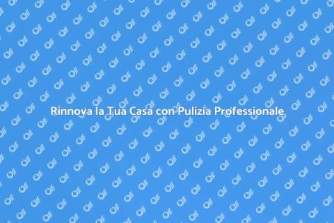 Pulizia Generale della Casa Professionale
