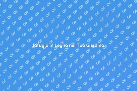 Casetta in Legno Da Giardino Ideale
