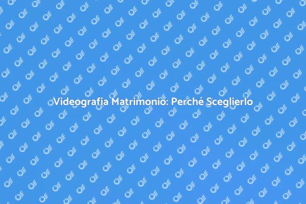 Il Ruolo del Cameraman nel Matrimonio