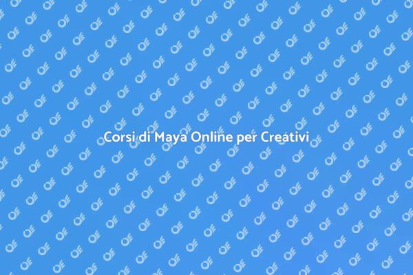 Impara a Usare Maya per Progetti Creativi