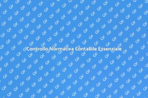 Verifica Conformità Normativa Contabile
