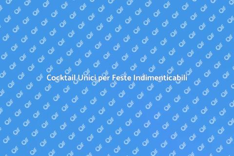 Esperto di Cocktail per Eventi Unici