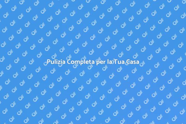 Pulizia Professionale per Ogni Esigenza