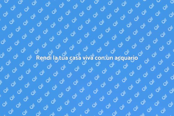 Scopri gli acquari di plastica per la casa