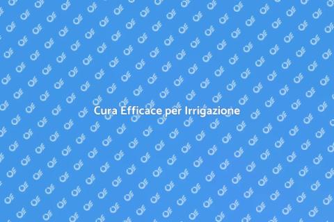 Manutenzione Programmatori Irrigazione