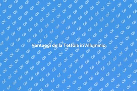 Tettoia da Esterno in Alluminio