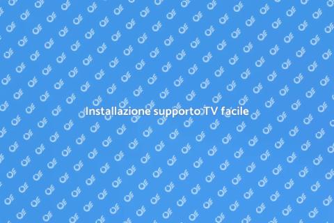 Montare supporto TV: guida completa