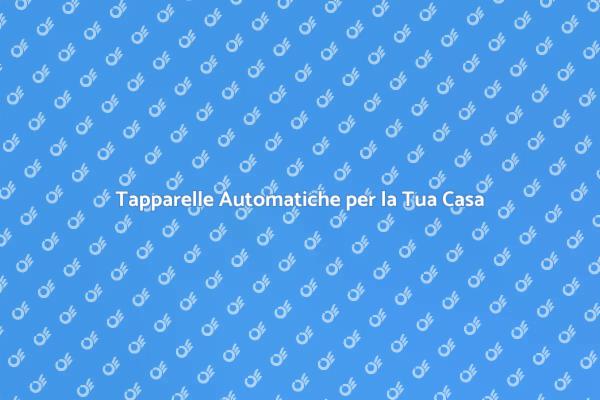 Comfort e Sicurezza con Tapparelle Automatiche