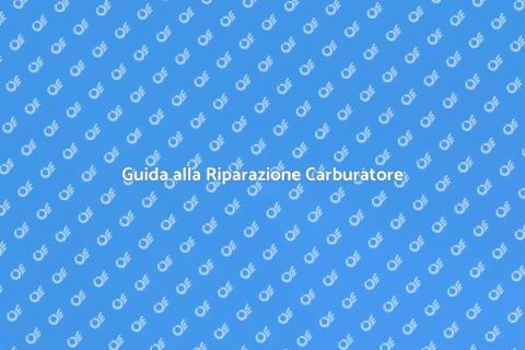 Riparazione Carburatore Tagliaerba