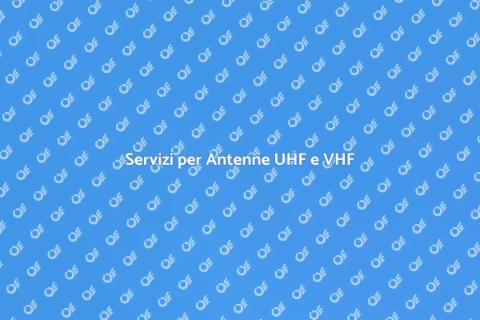 Assistenza Antenne UHF e VHF