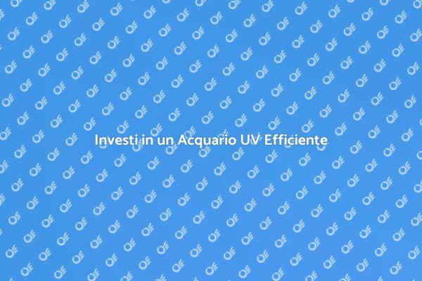 Acquario con Sistema UV: Salute e Bellezza