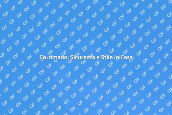 Corrimano: Sicurezza Essenziale in Casa