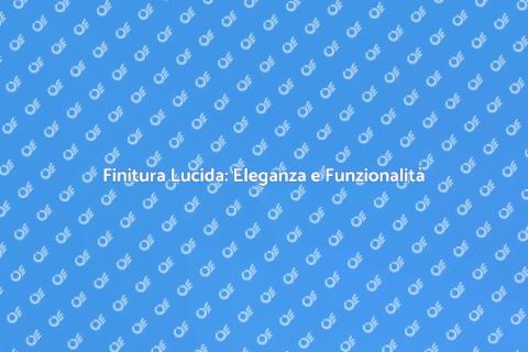 Intonacatura Lucida per Ogni Spazio