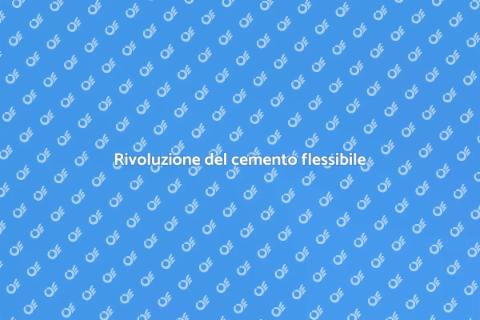 Cemento flessibile per superfici