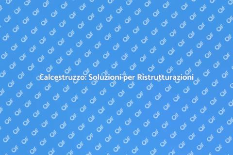 Installazione di Calcestruzzo Efficace