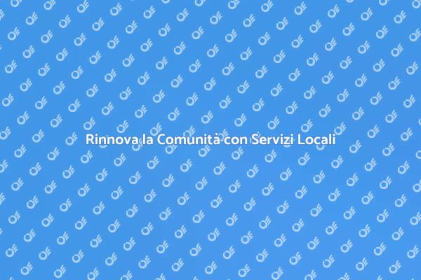 La Rivoluzione dei Servizi Locali