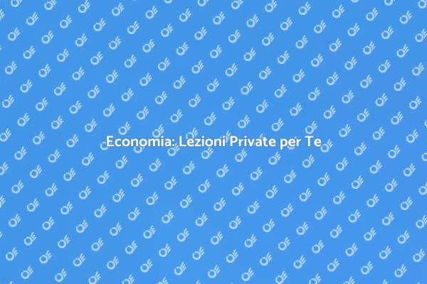 Eccellenza nelle Lezioni di Economia
