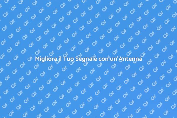 Potenzia il Tuo Segnale con un'Antenna