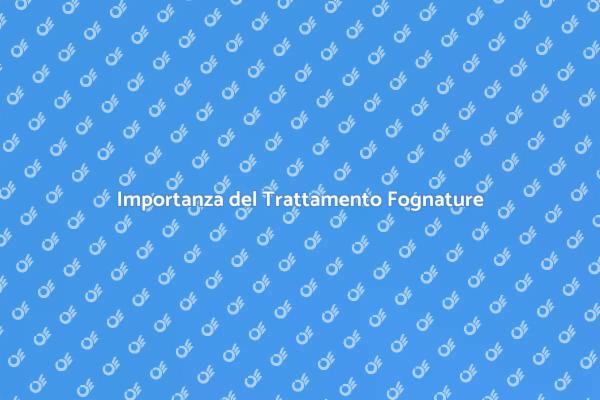 Trattamento Fognature: Salute e Sicurezza