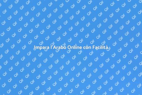 Corso di Arabo Online: Impara Facile