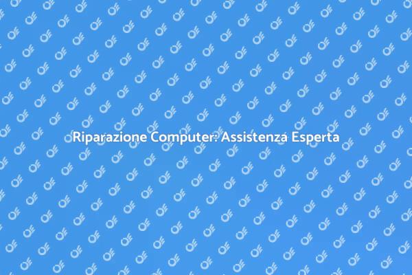 Computer in Crisi? Ecco la Soluzione!