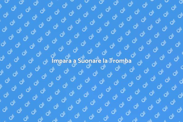 Inizia il Tuo Corso di Tromba Oggi