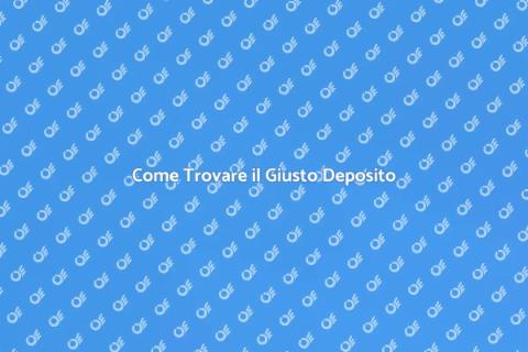 Affittare un Deposito: Guida Completa