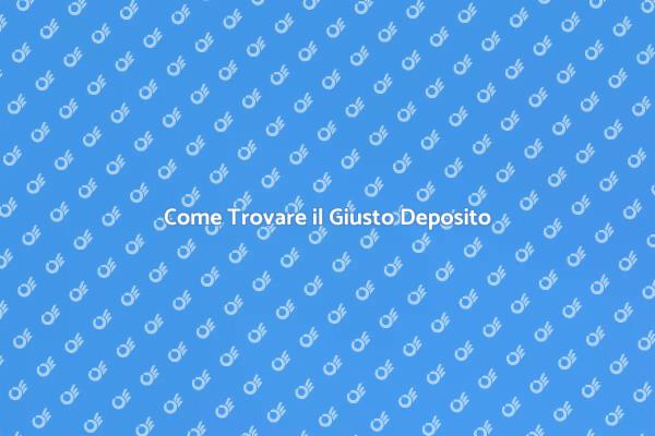 Affitta un Deposito in Modo Facile