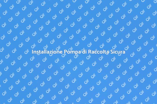 Come Installare una Pompa di Raccolta
