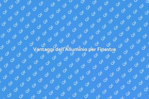 Alluminio per Finestre Innovative