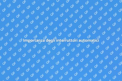 Riparare interruttori automatici
