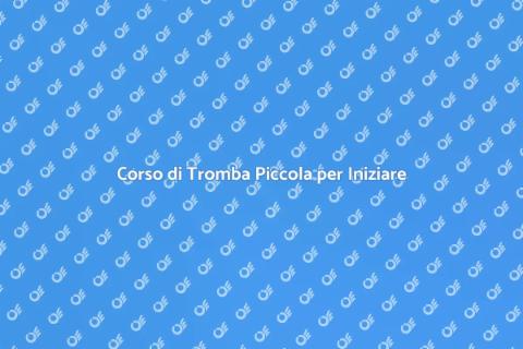 Lezioni di Tromba Piccola per Te