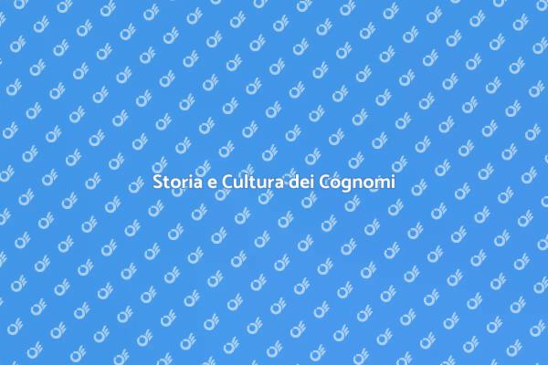 Viaggio tra Storia e Cognomi