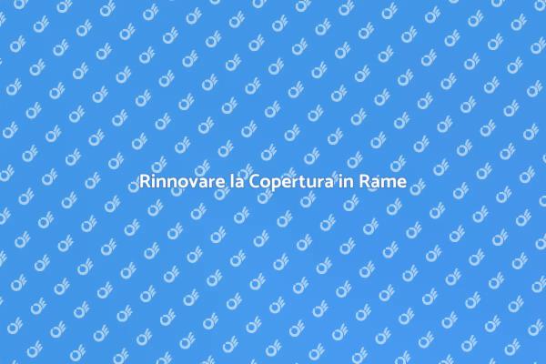 Sostituzione Efficace del Rame