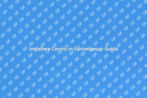 Cornici in Cartongesso: Eleganza e Design