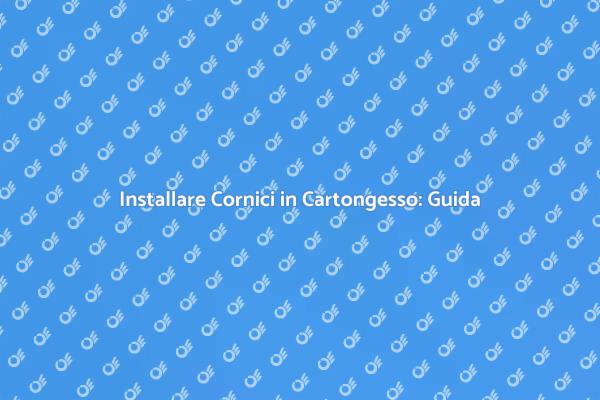 Cornici in Cartongesso per Ogni Ambiente