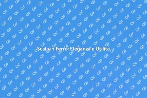 Scala in Ferro: Design e Funzionalità