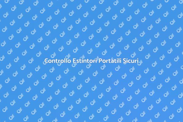 Sicurezza con Estintori Portatili
