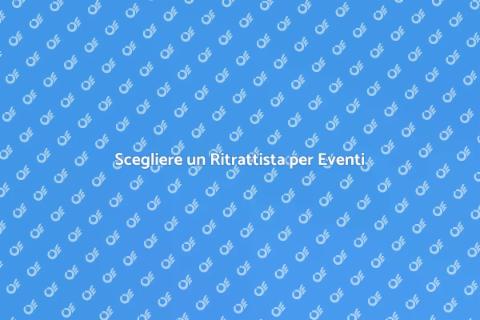 Ritrattista per Eventi di Alto Livello