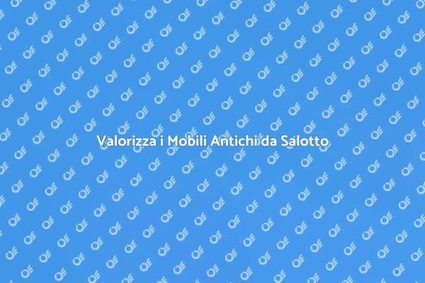 Ristrutturazione Mobili Antichi