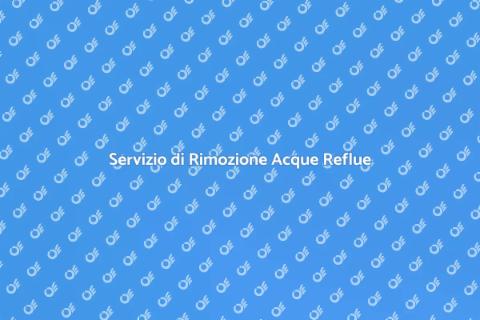 Rimozione Acque Reflue Professionale