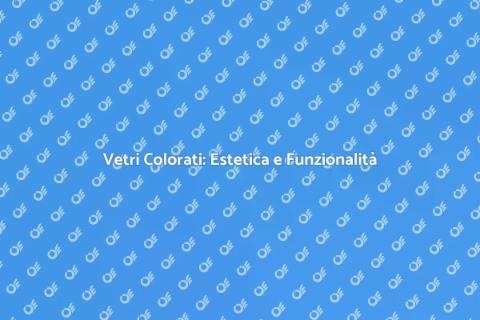 Colorazione Professionale Vetri Finestre