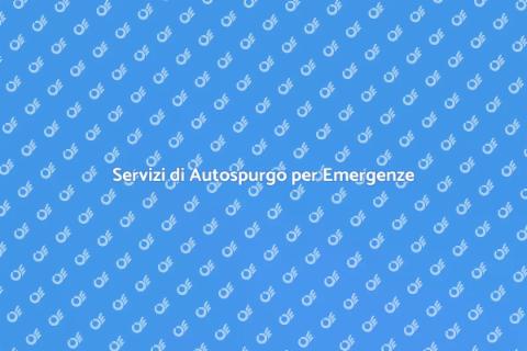 Autospurgo Fognature in Emergenza