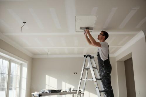 riparare un soffitto in cartongesso