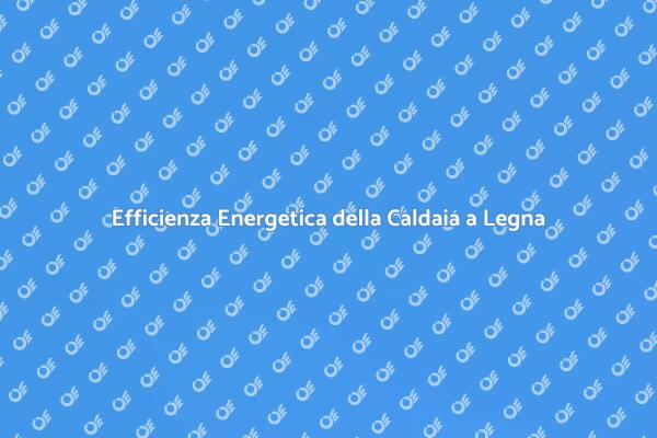 Caldaia a Legna: Efficienza Energetica