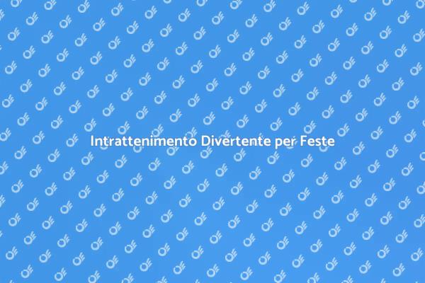 Scegli il Comico Perfetto per la Tua Festa