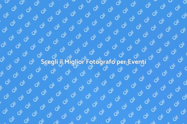 Immortala i Tuoi Momenti Speciali