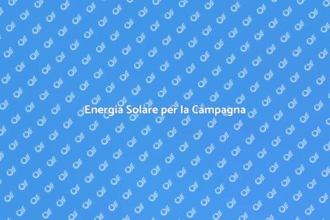 Impianto Solare in Campagna
