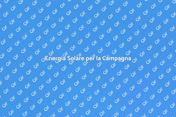 Sostenibilità con Impianti Solari