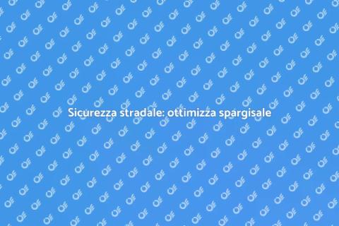 Ottimizzazione prestazioni spargisale